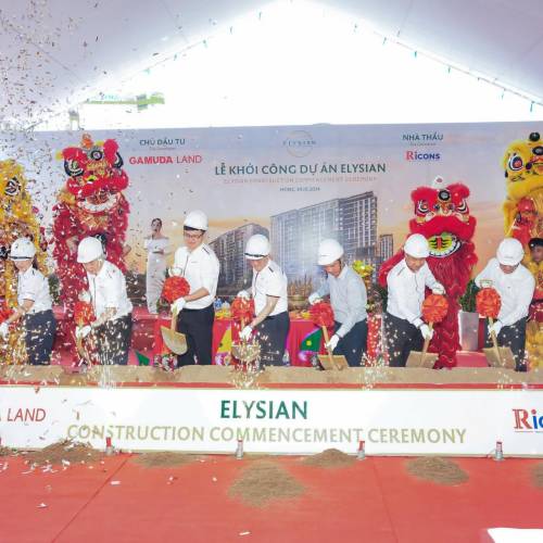 Chính thức khởi công dự án Elysian Gamuda Land