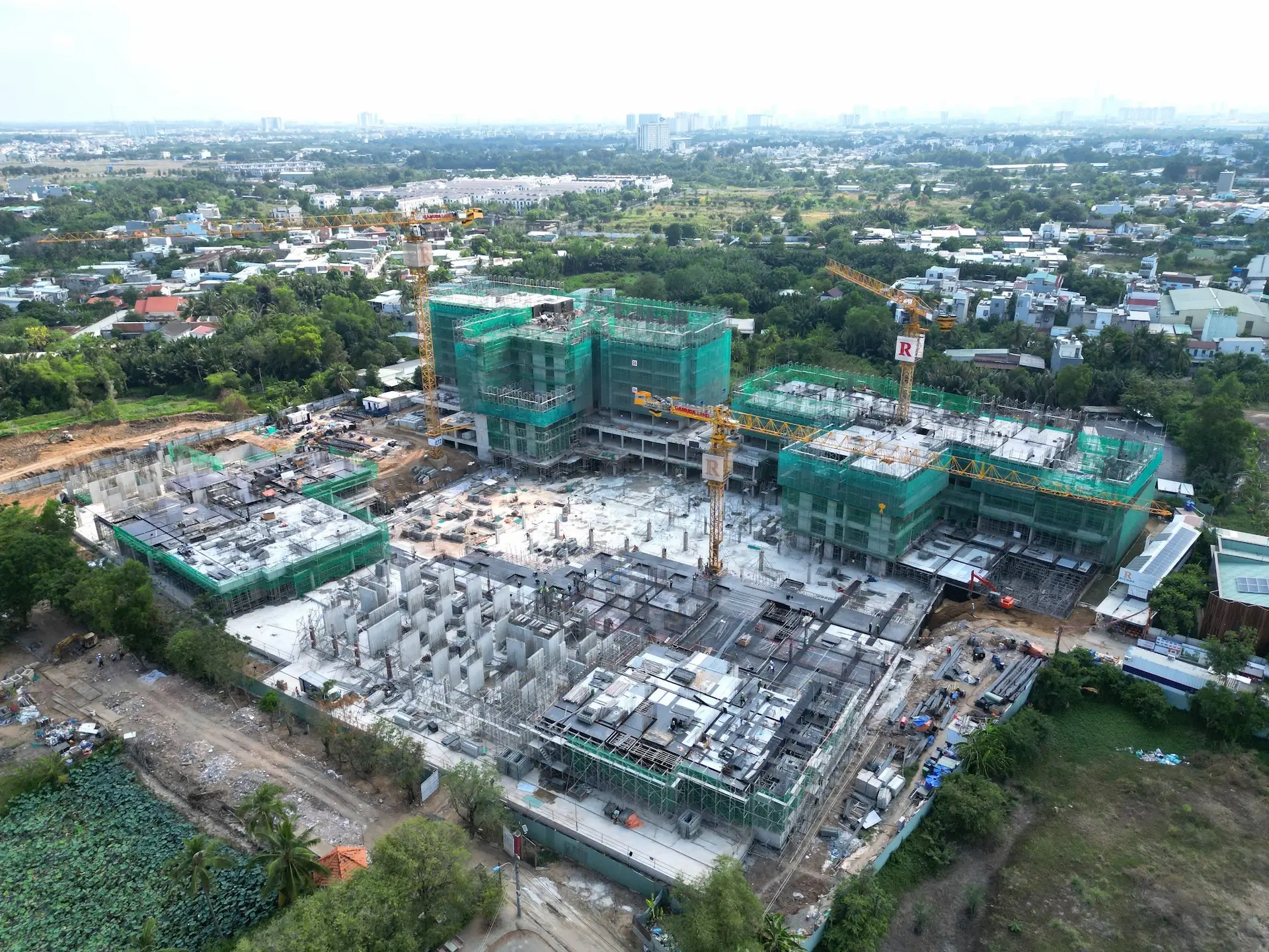 tiến độ xây dựng căn hộ elysian gamuda land tháng 04:2025