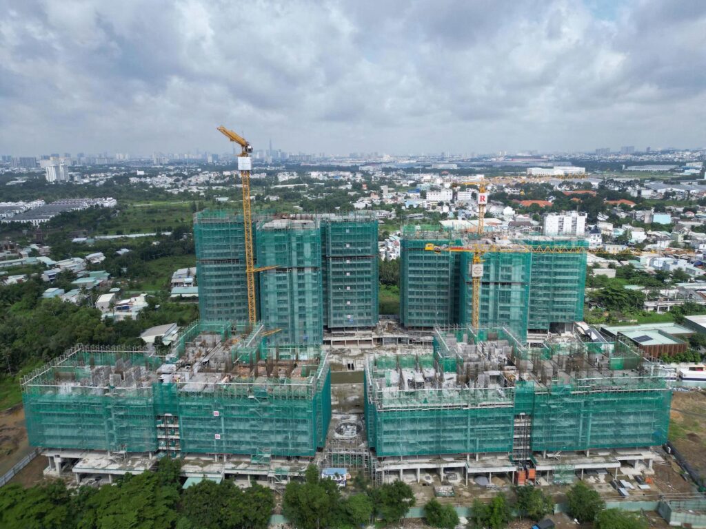 tiến độ căn hộ elysian tháng 08:2025