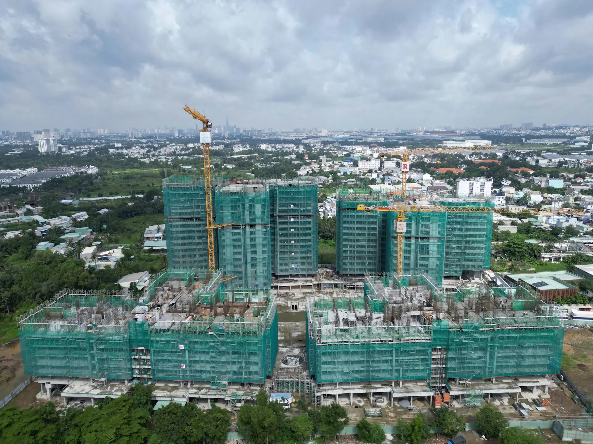 tiến độ dự án elysian gamuda land tháng 08:2025